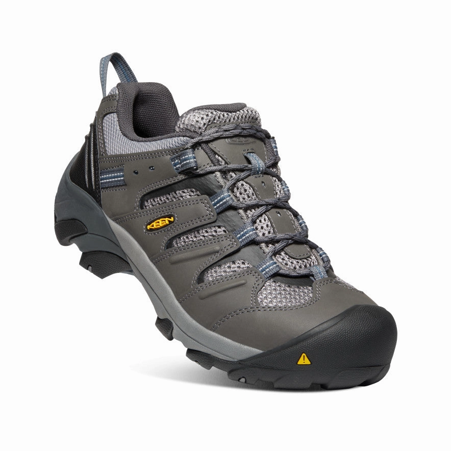 Signature Look Men'S Lansing Low (Steel Toe)  |  Magnet/Majolica Blue