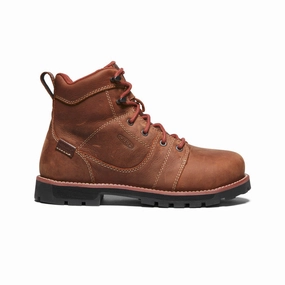 Essentials In Motion Versatile Rhythm Women'S Seattle 6" Waterproof Boot (Aluminum Toe)  |  Gingerbread/Black
