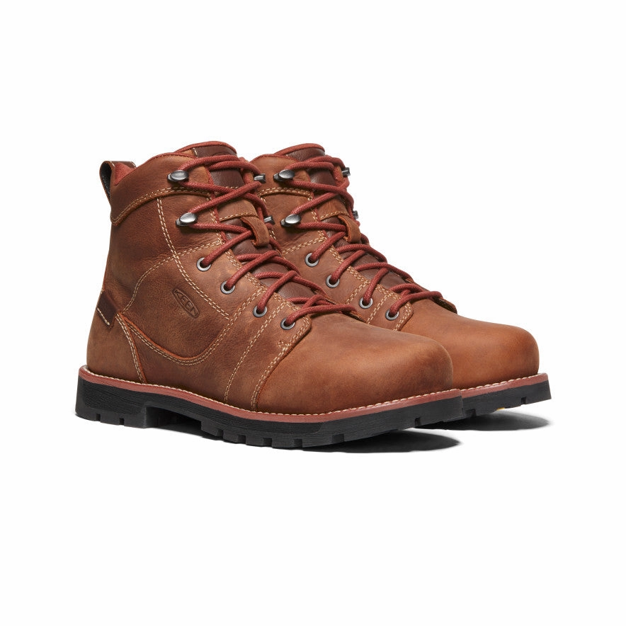 Women'S Seattle 6" Waterproof Boot (Aluminum Toe)  |  Gingerbread/Black Wear Reimagined Pure Daywear