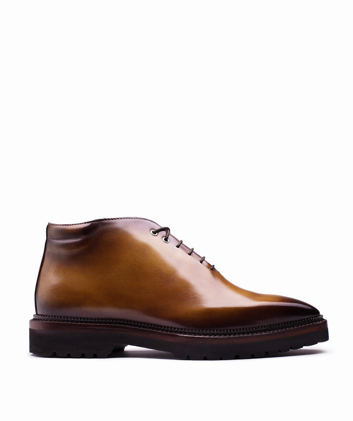 Cool Fitwear Refined Flowwear Emilio Patinated Brown Ankle Boots