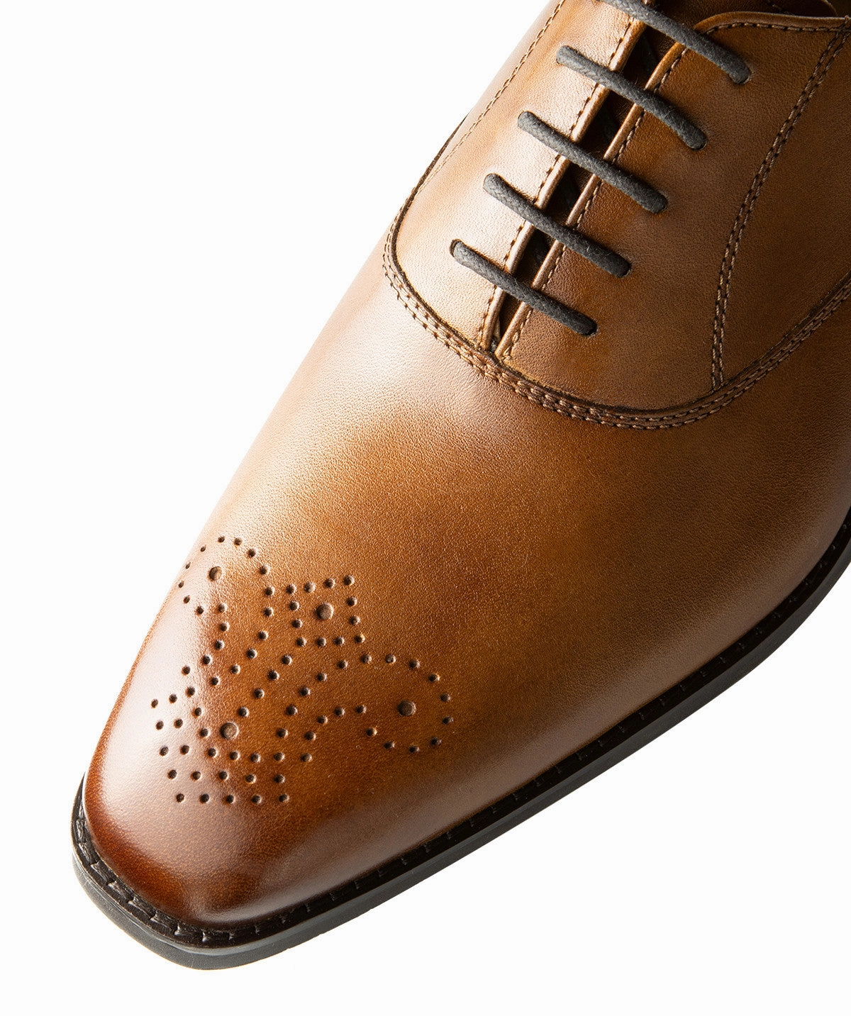 Richelieu Jersey Brown Patina Smooth Silhouettes