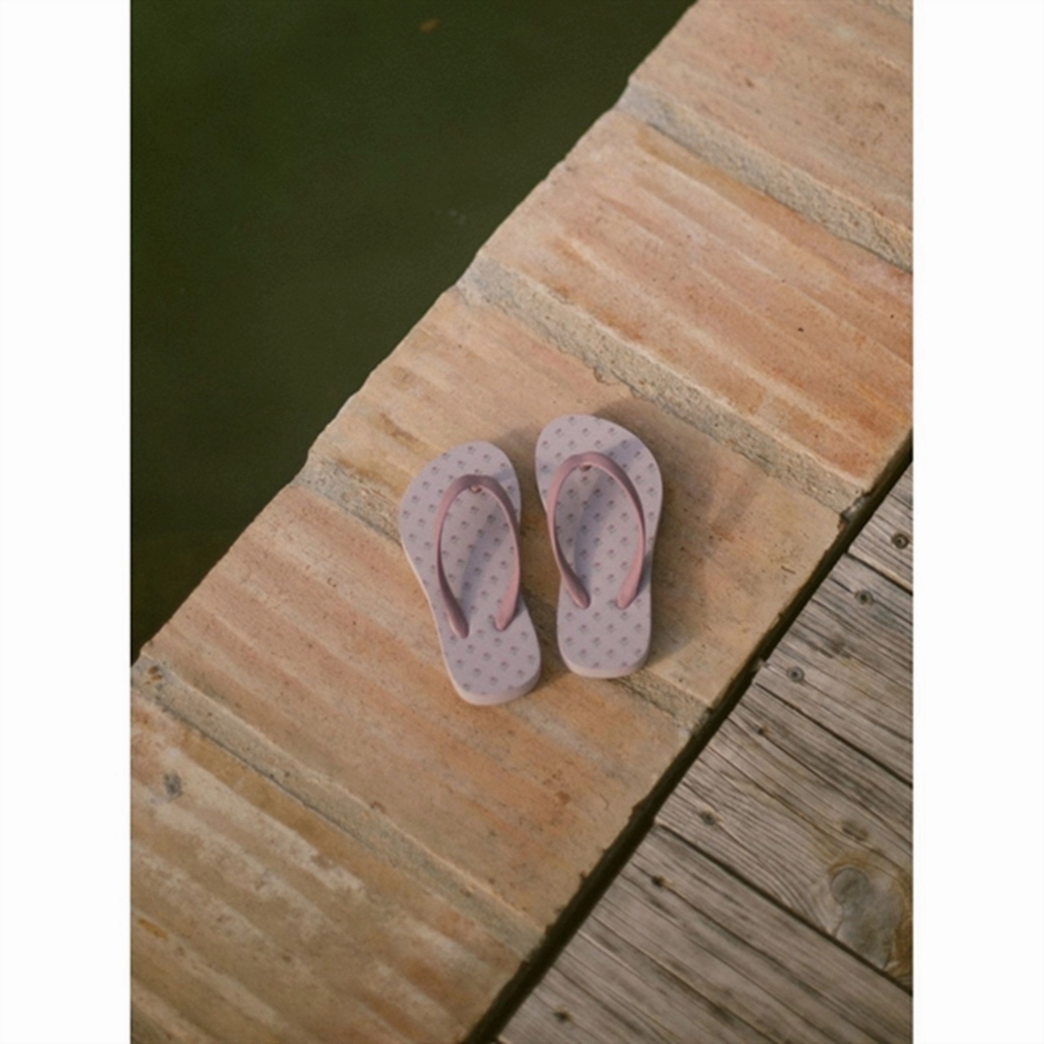 Rhythm Inspired Lil'Atelier Violet Ice Fifer Flip Flop