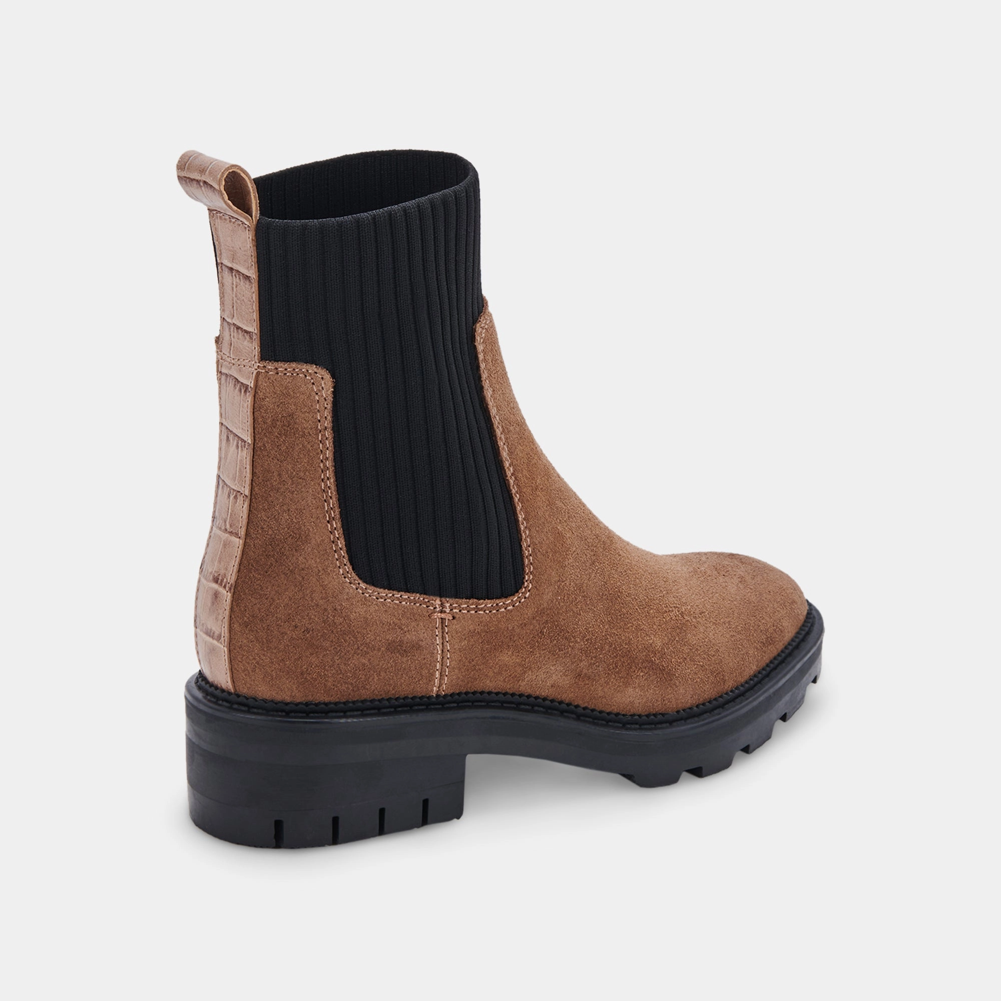Linza Boots Dk Brown Suede Clean-Life Gear