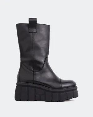 Live Refined Kelowna Black Leather
