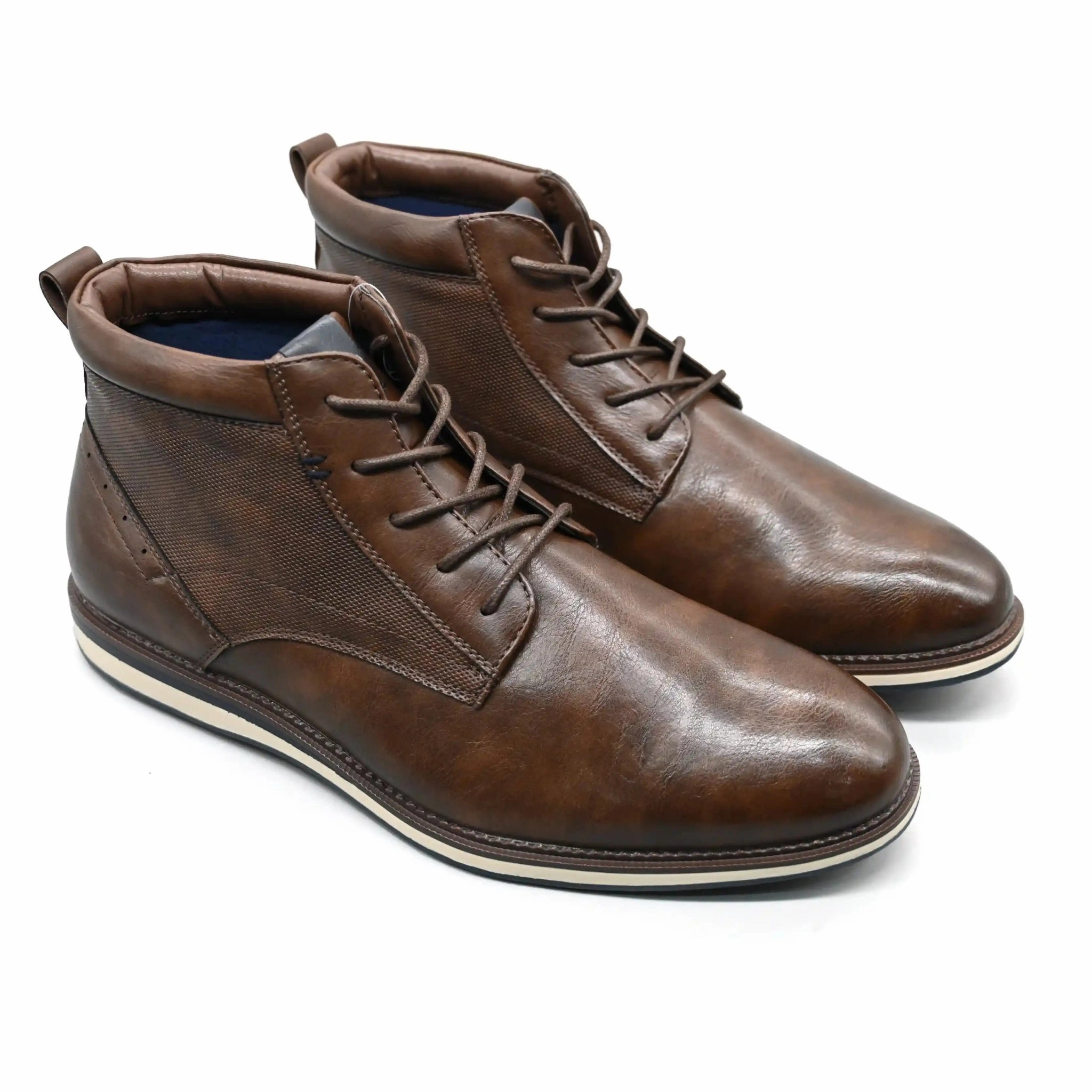 Deniro Roman - Brown Crafted Silhouette Movement Readywear