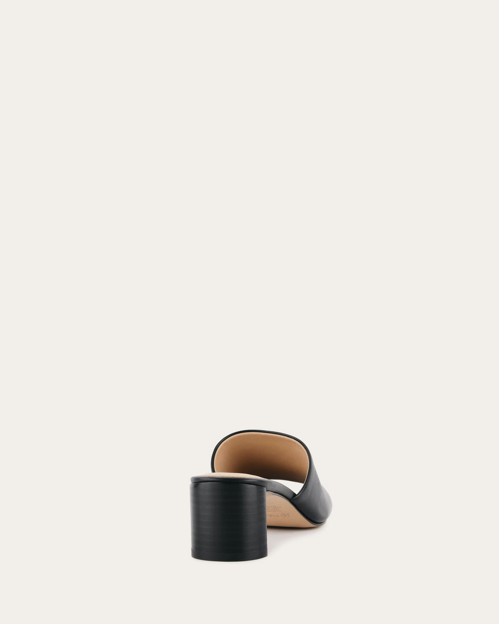 Go-Mode Ready Future-Forward Comfort Herbie Mid Heel Sandals Black Leather