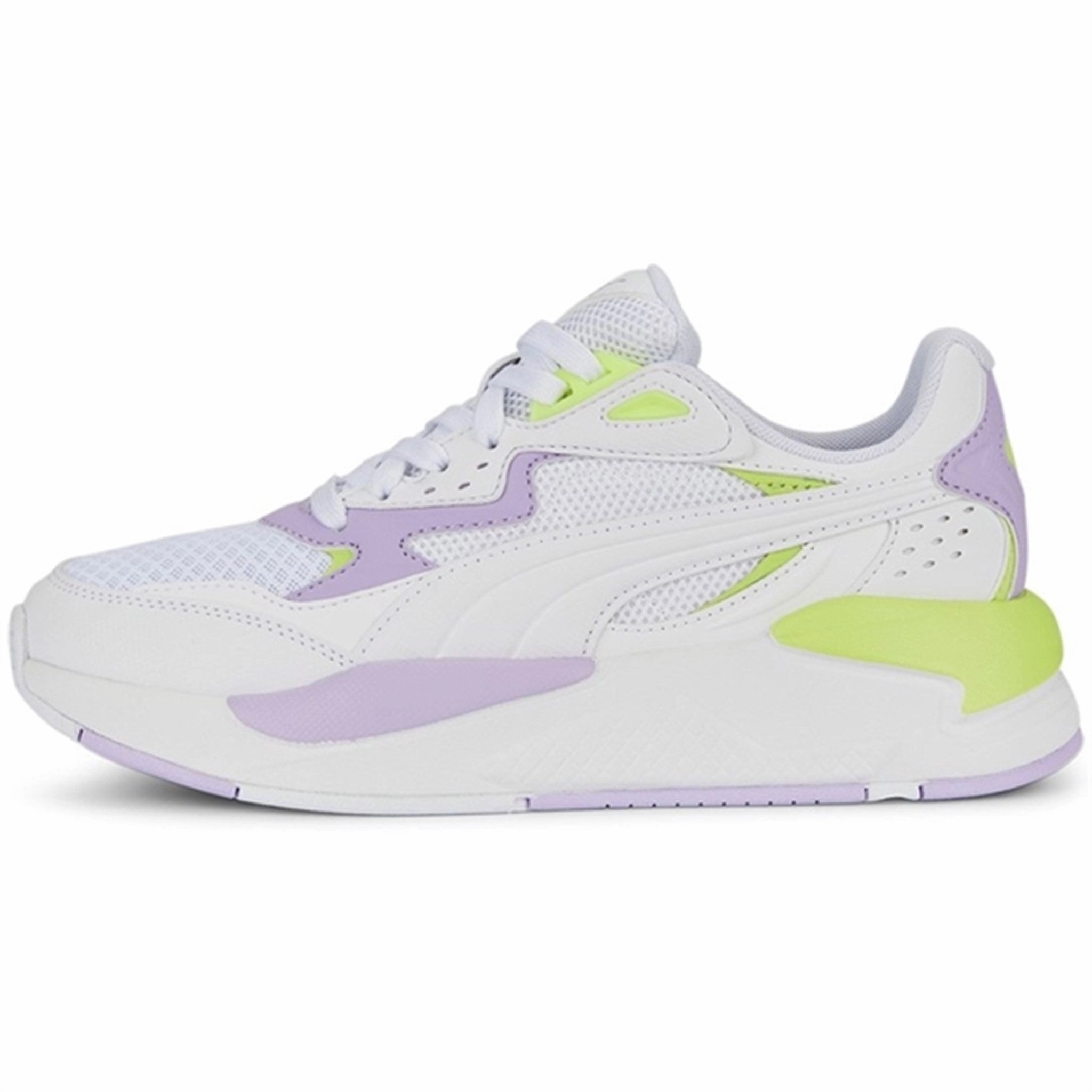 Open Utility Future Layers Puma X-Ray Speed Play Jr White-Vivid Violet-Lily Pad Sneakers