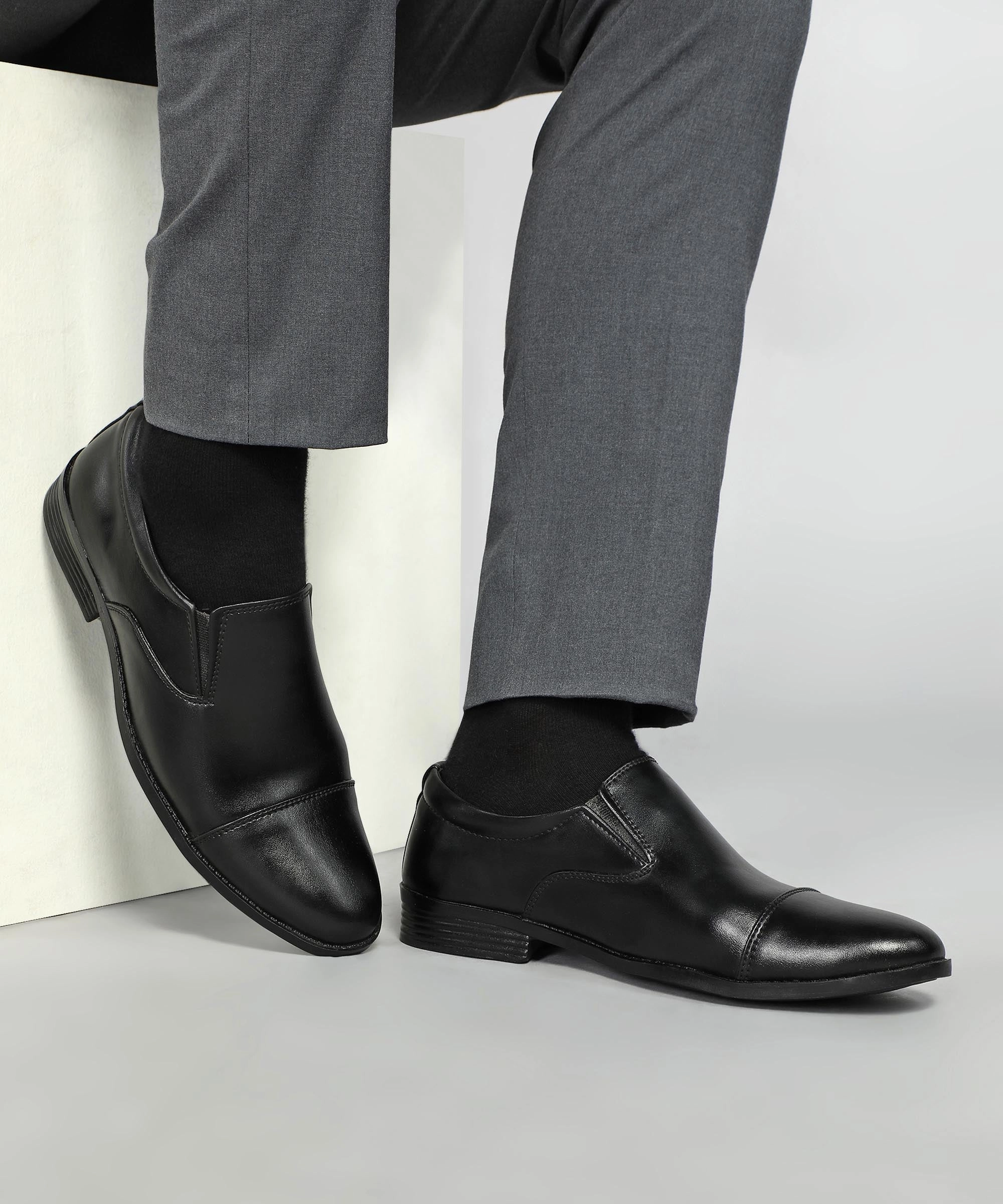 Paragon K11241G Men Formal Shoes | Smart & Sleek Design | Comfortable Sole With Cushioning | Daily & Occasion Wear Daily-Ready