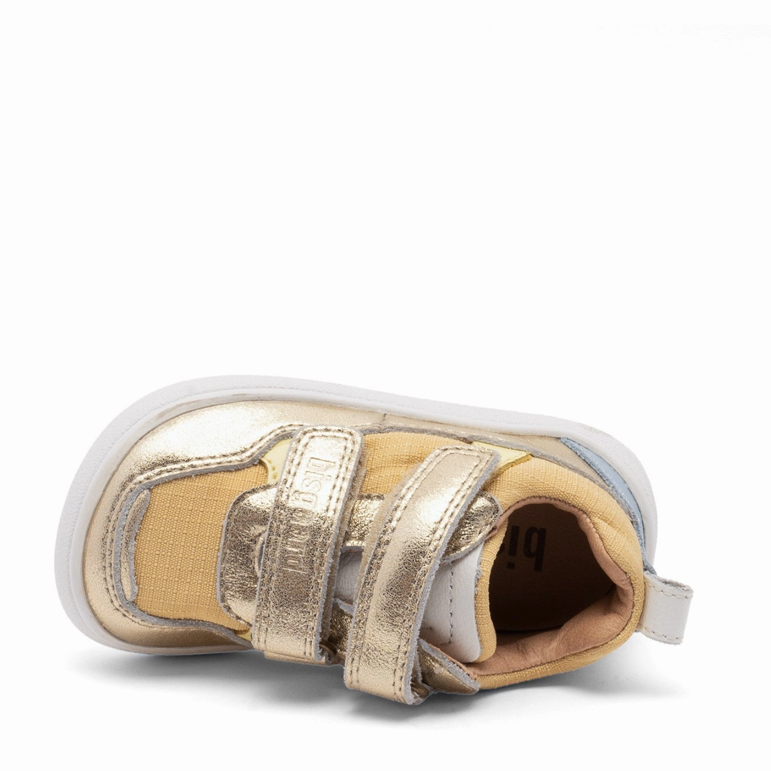 Bisgaard Gold Barefoot Elroy First Step Shoe Cool Motion Crafted To Move