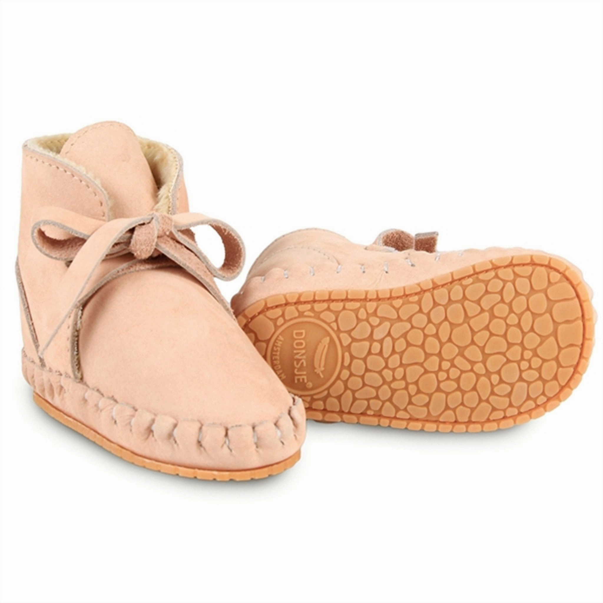 Simplicity Rules Less Is More Donsje Baby Pina Classic Lining Powder Nubuck