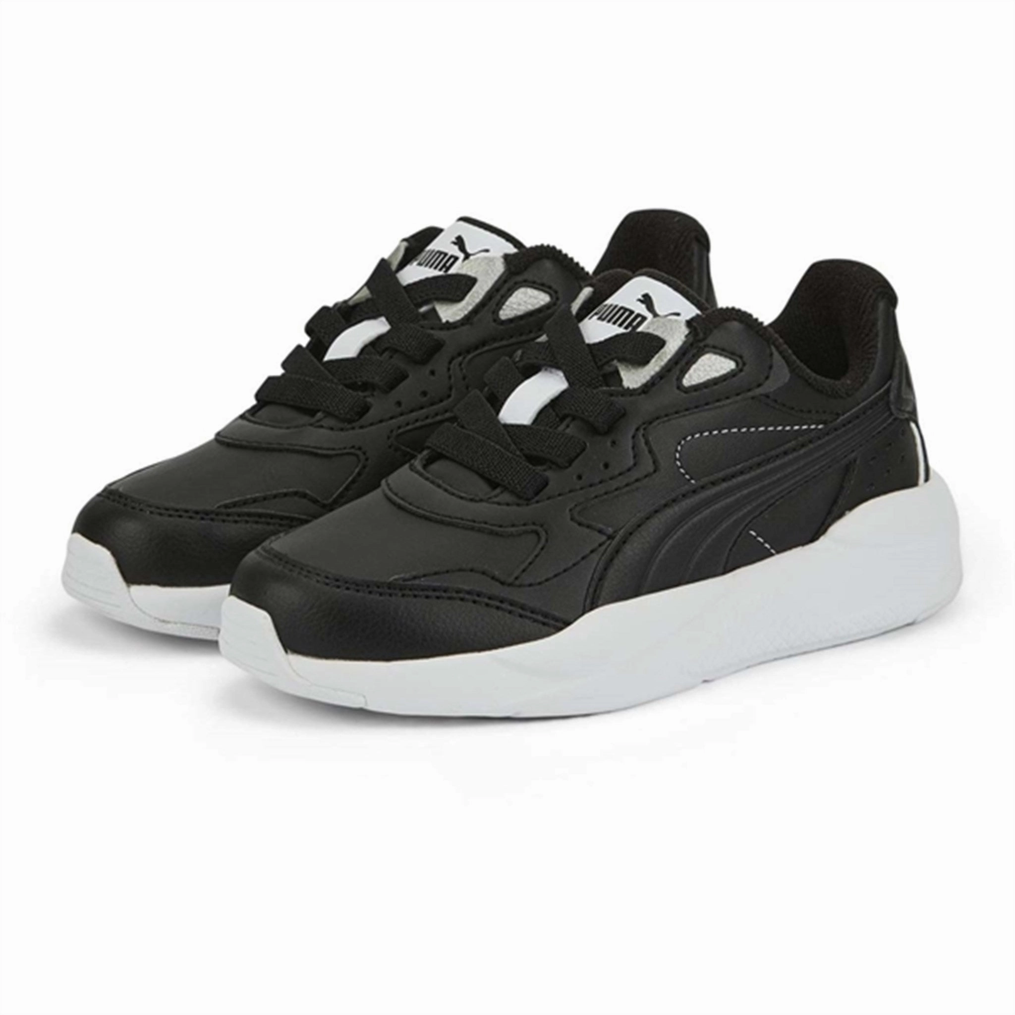 Streamline-Ready Puma X-Ray Speed Sl Wtr Ac Ps Black- White- Silver Sneakers