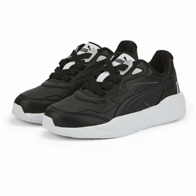 Streamline-Ready Puma X-Ray Speed Sl Wtr Ac Ps Black- White- Silver Sneakers