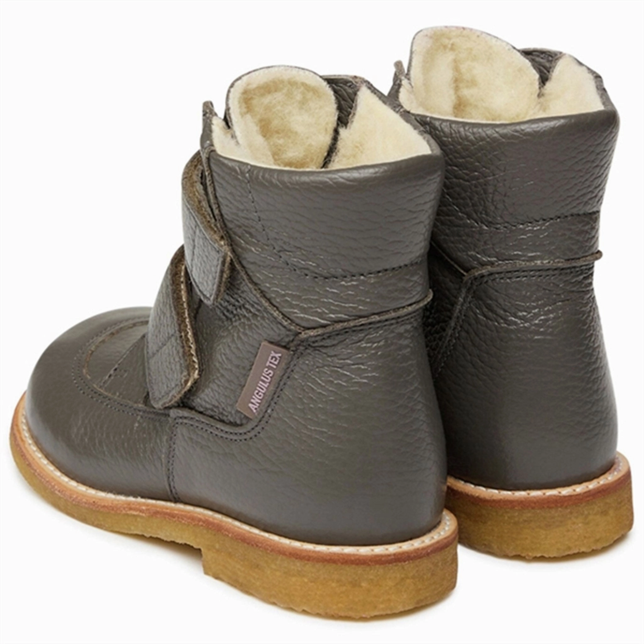 In-Motion Look Angulus Tex Boots W Velcro Grey