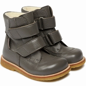 Forward-Looking Fit Urban Energy Angulus Tex Boots W Velcro Grey