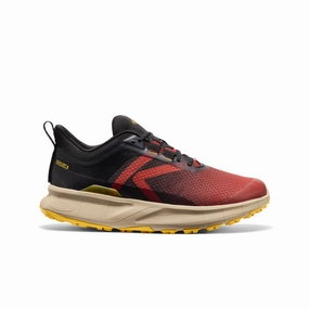 Men'S 450 Dirt Waterproof Hiking Shoe  |  Red Ochre/Black Lifestyle Ahead