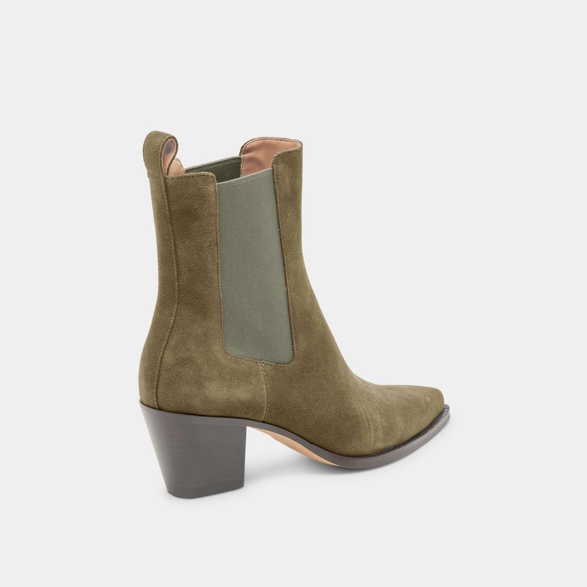 Refined Feel Shadie H2O Booties Army Suede