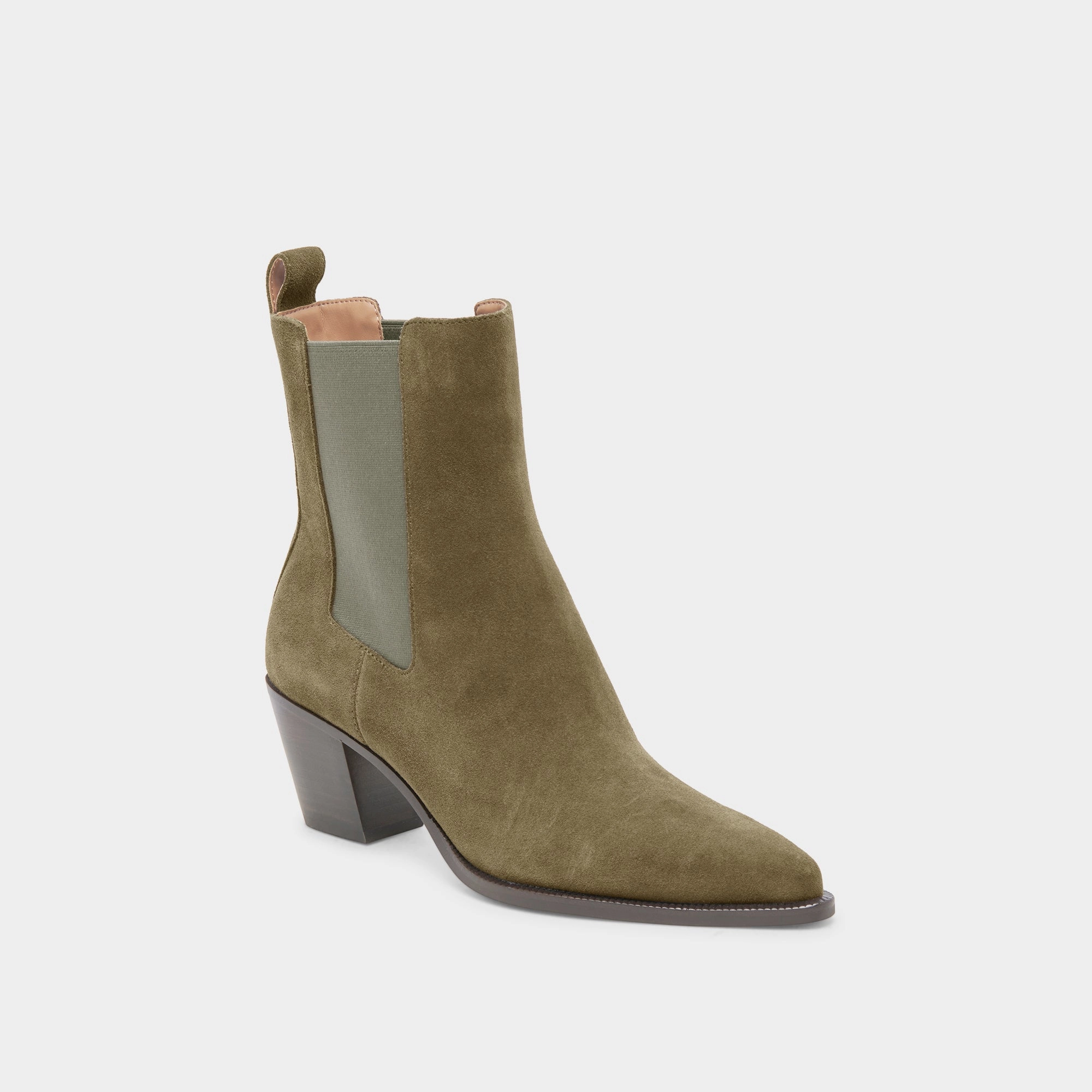 Shadie H2O Booties Army Suede Calm Crafted Subtle Tone
