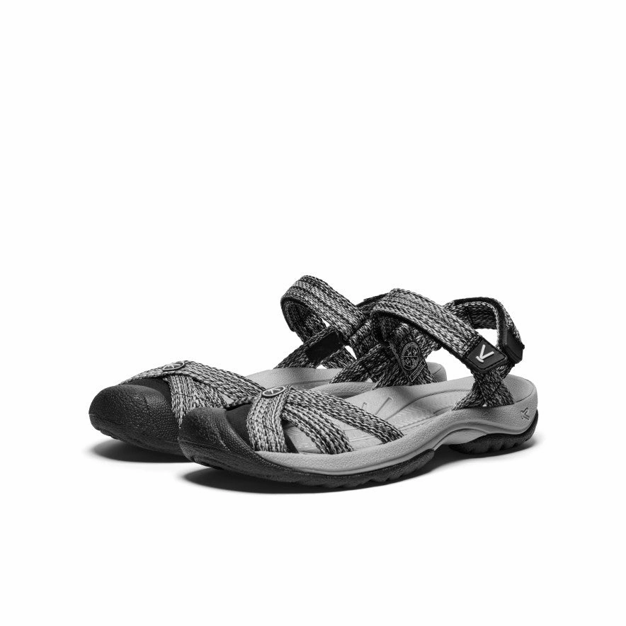 Move-Ready Looks Women'S Bali Strap Sandal  |  Alloy/Black
