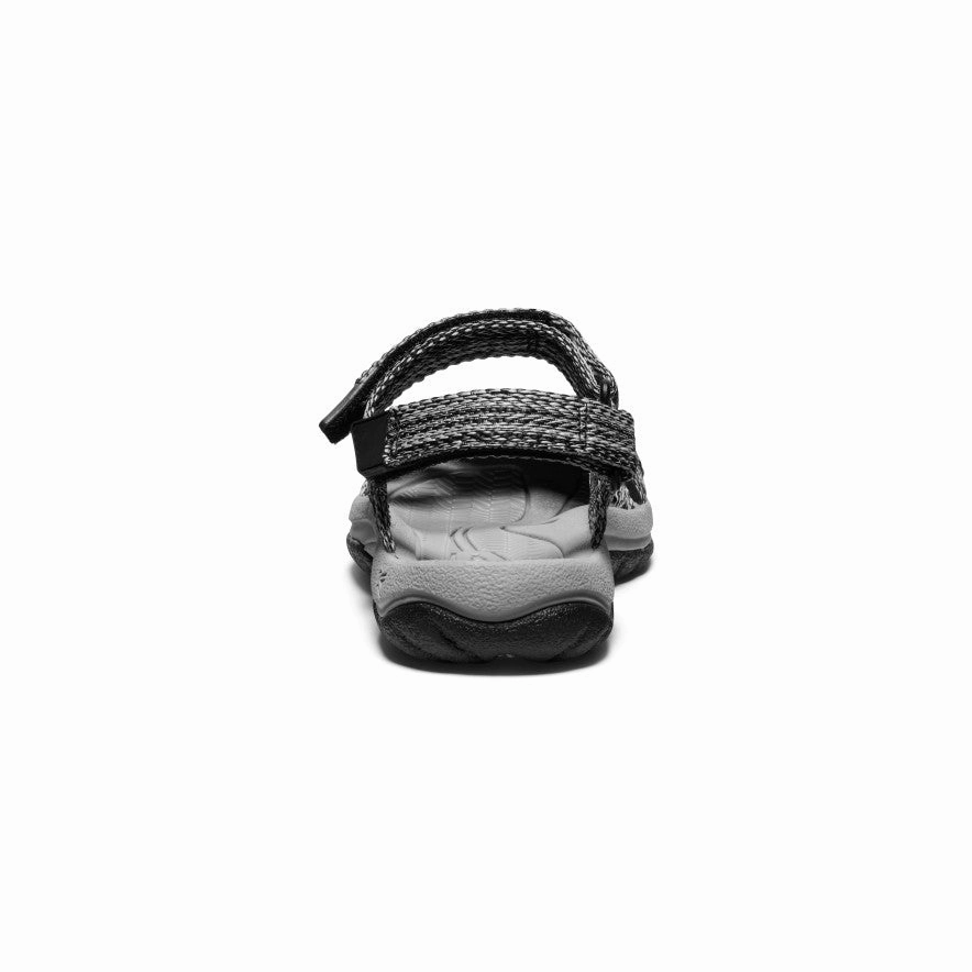 Designed To Shift Motion Simplicity Women'S Bali Strap Sandal  |  Alloy/Black