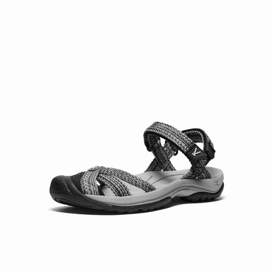 Women'S Bali Strap Sandal  |  Alloy/Black Fit-Flow Uncomplicated Fit