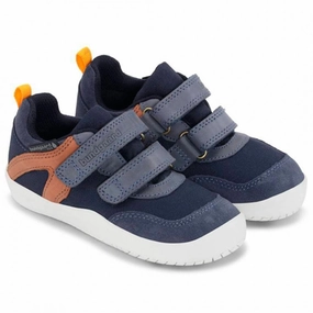 Bundgaard Bennie Strap Tex Sneakers Navy Ws Gear For Today