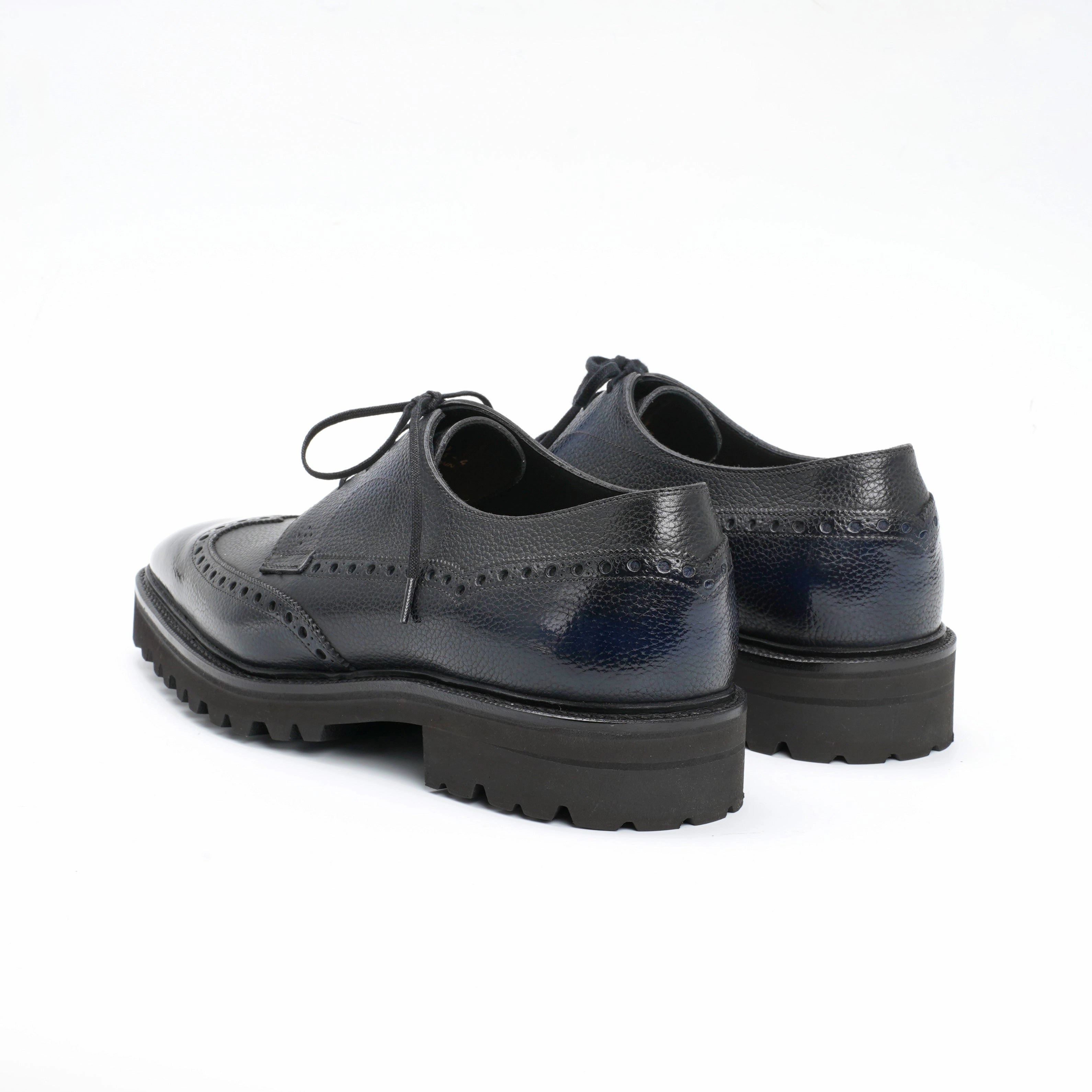 Coltrane Wingtip Balmoral Derby - Orion Handmade Patina Core Rhythm Relaxed Core