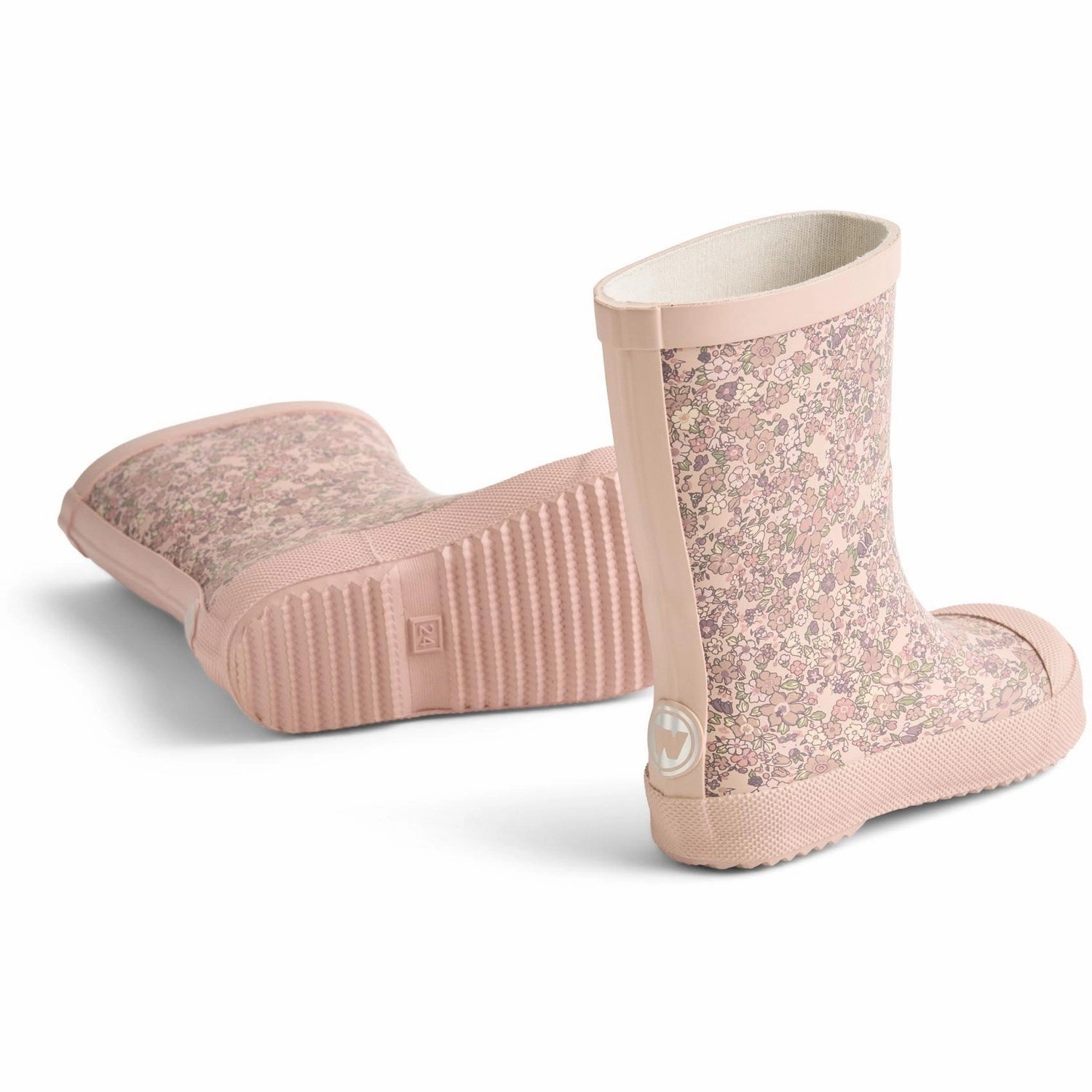 Designed To Explore Wheat Powder Flower Meadow Rubber Boot Muddy