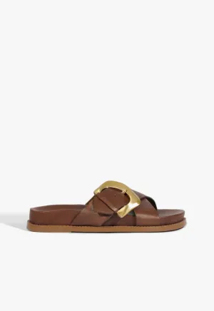 Lois Brown Sporty Sandal Designed For Days