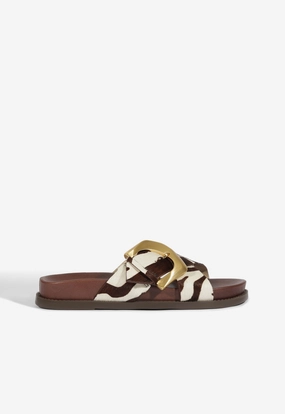 Lois Animal Print Sporty Sandal Fit To Live