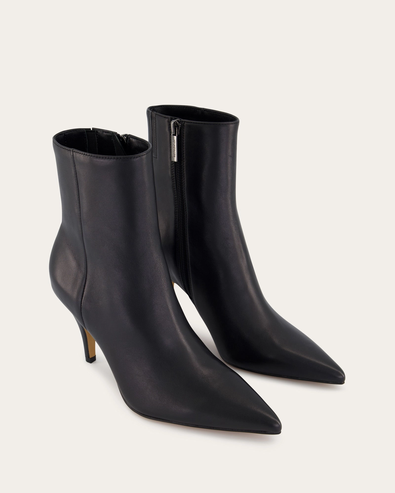 Lottie High Ankle Boots Black Leather Precision Lifestyle