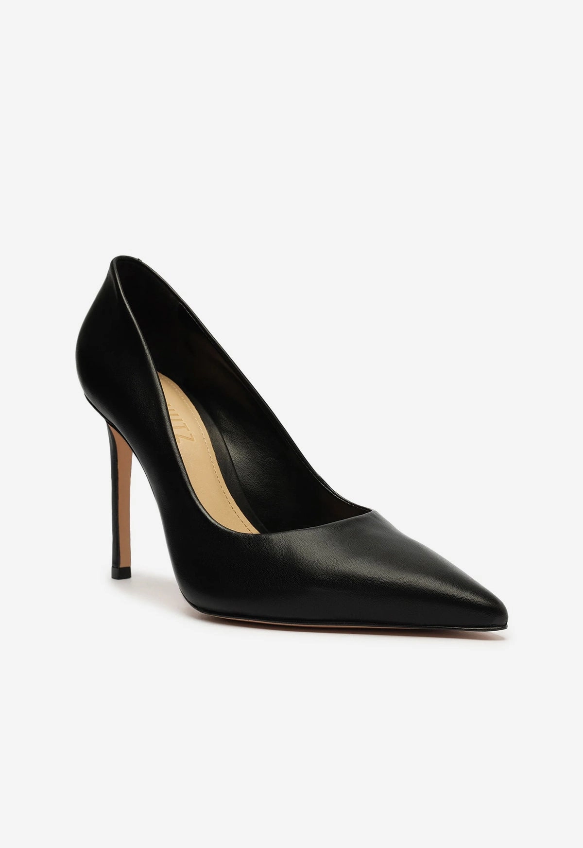 Refined Silhouette Lou High Stiletto Black Pump