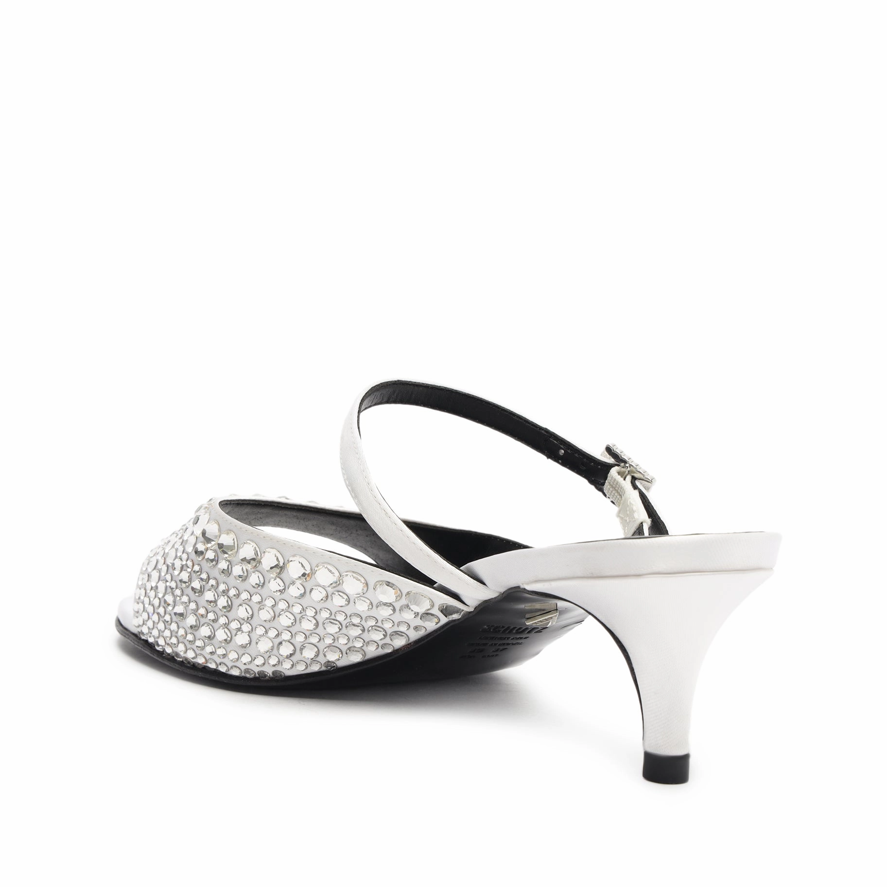 Louise Low Satin Sandal Layer Smart Everyday Armor