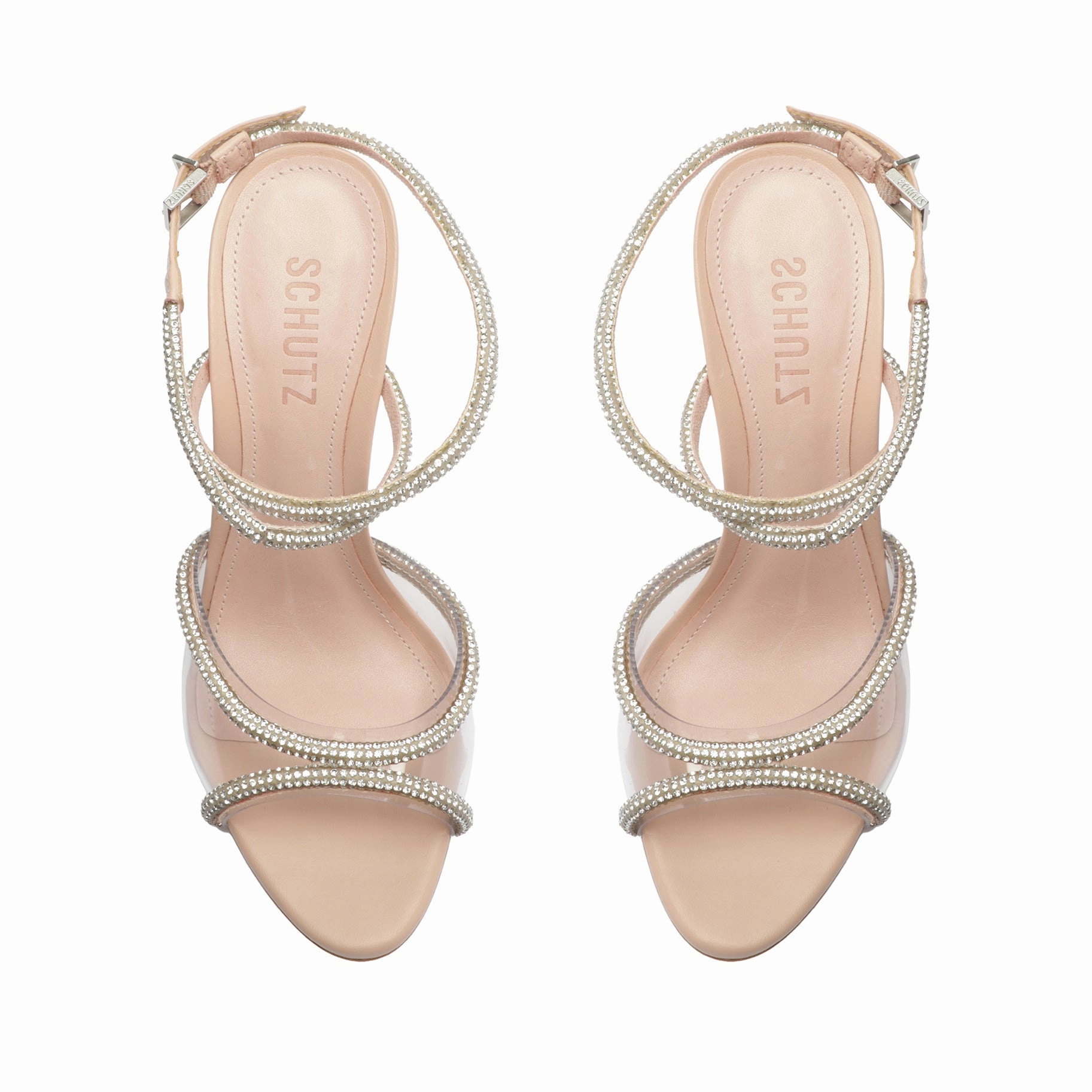 Louise Vinyl & Nappa Leather Sandal Refined Edgewear