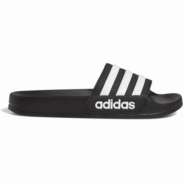 Adidas Adilette Pool Slides Core Black Motion In Mind Future-Neutral