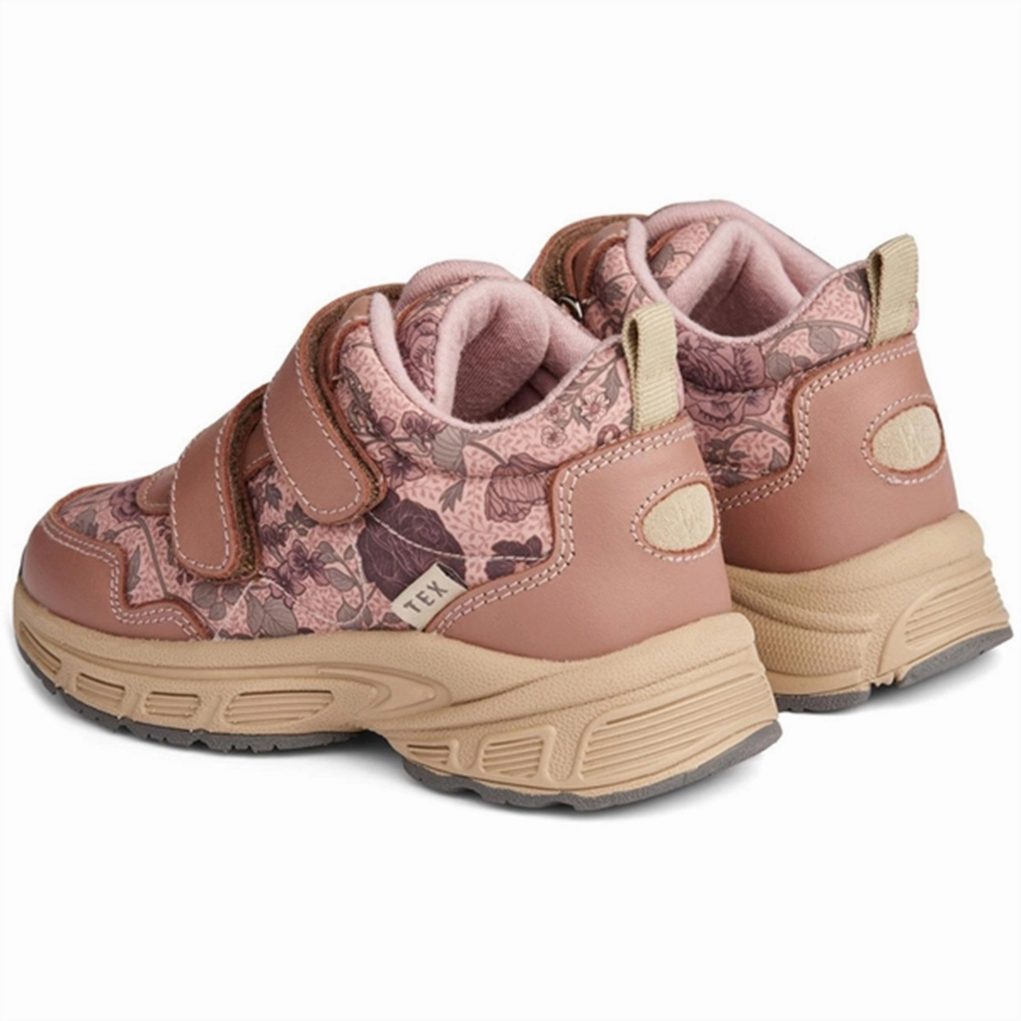 Wheat Sneakers Leony Tex Dusty Rouge Living In Style
