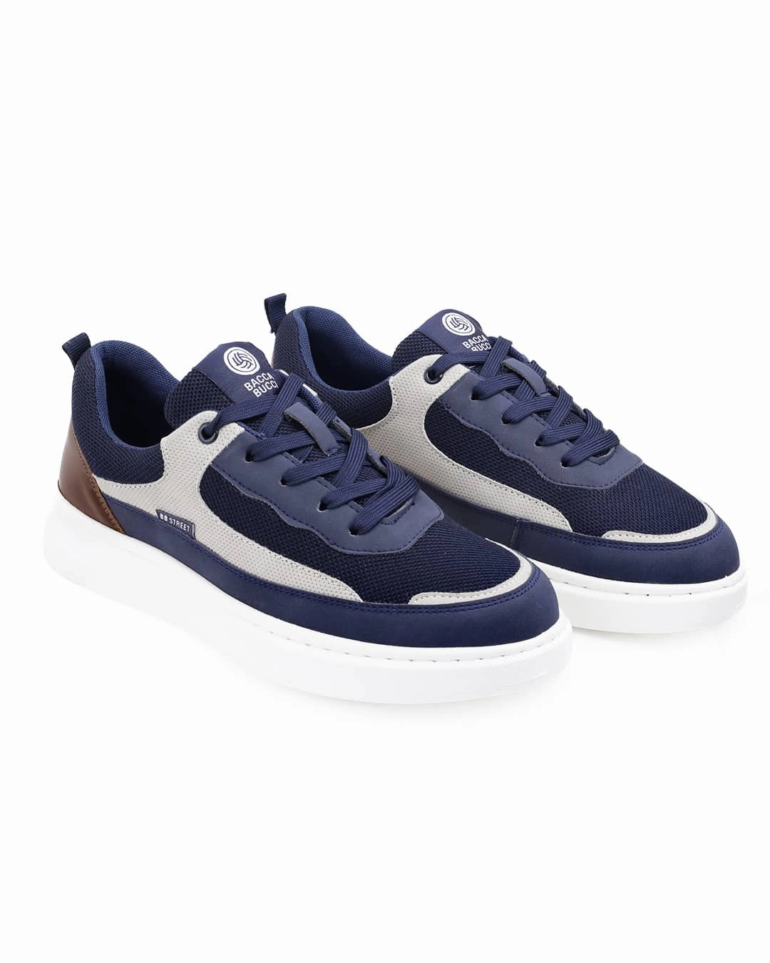 Bacca Bucci Vibe-Step Men'S Low-Top Sneakers Universal Outfit Refined Fit Gear
