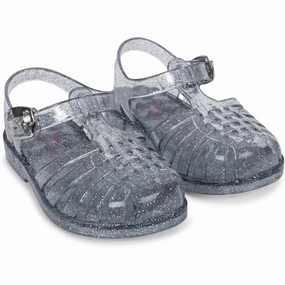 Konges Sl?Jd Nea Sandals Glitter Mist Neutral Layers Designed For Fluidity