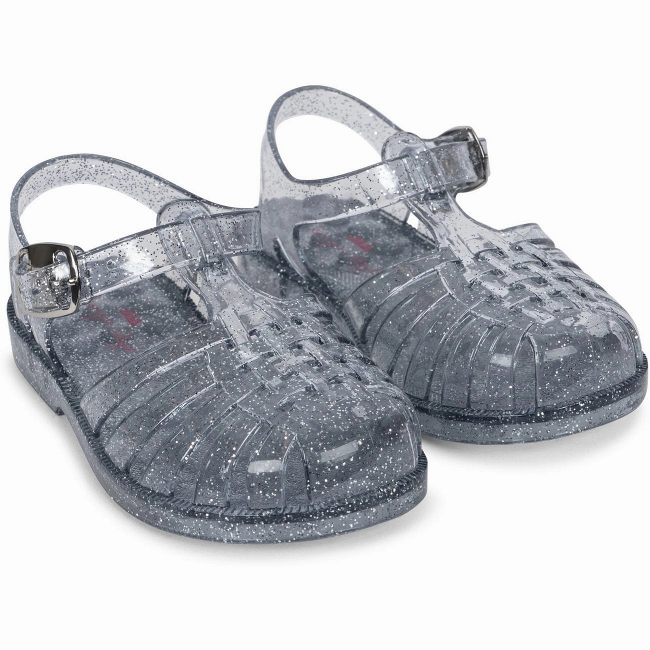 Konges Sl?Jd Nea Sandals Glitter Mist Neutral Layers Designed For Fluidity
