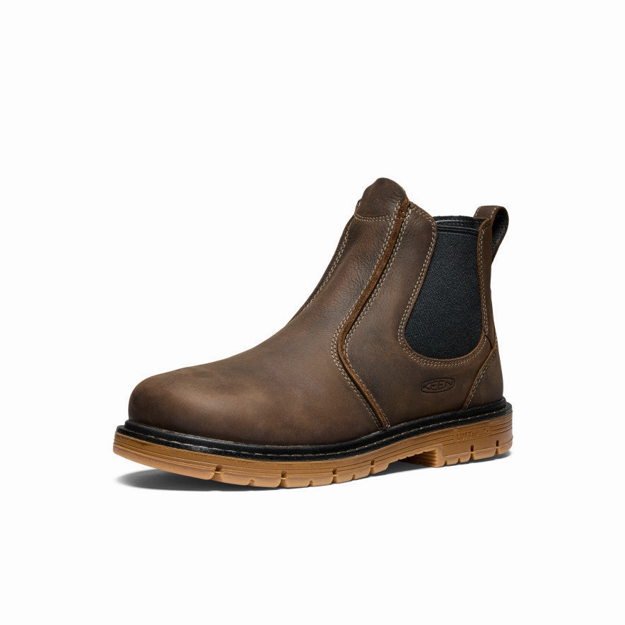 Men'S San Jose Chelsea 90 Heel Boot (Aluminum Toe)  |  Cascade Brown/Gum Minimalist Edge