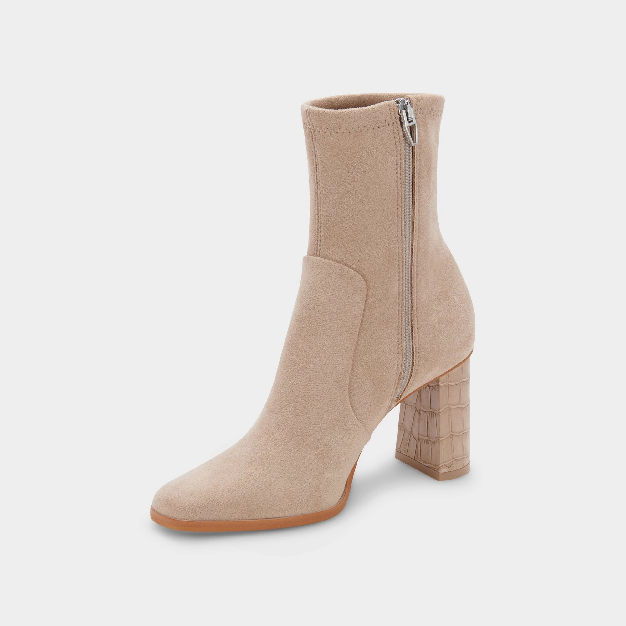 Timeless Motion Petya Booties Dune Stella Suede