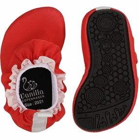 Vanilla Copenhagen Berry Red Swim Shoes - Frill Next-Gen Design Neutral Layers