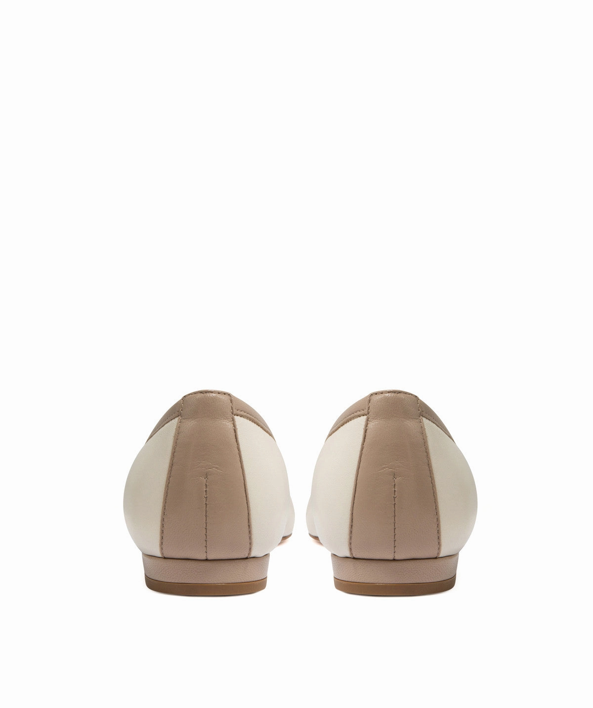 Seamless Transitions Lucie White Ballerinas