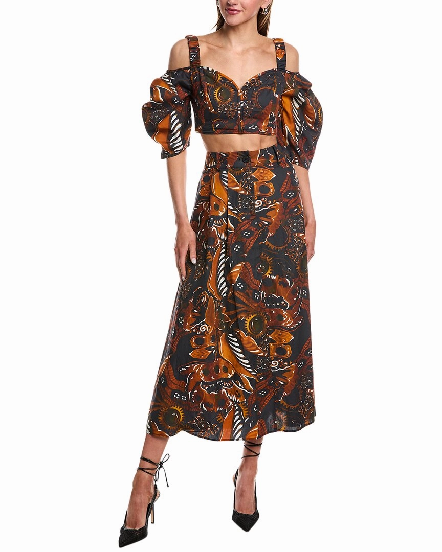 Lyra & Co 2pc Top & Skirt Set