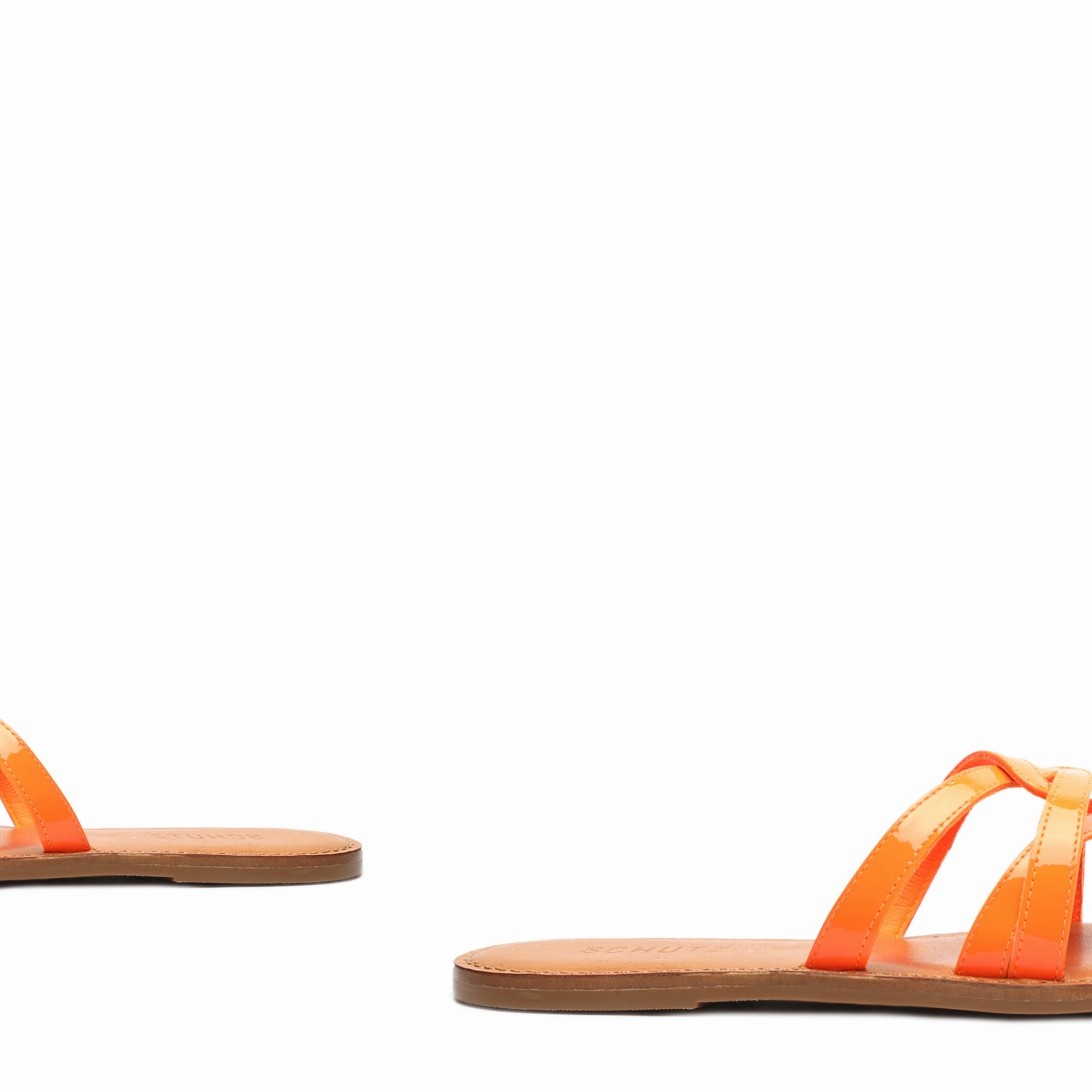City-Ready Wear Lyta Patent Leather Sandal