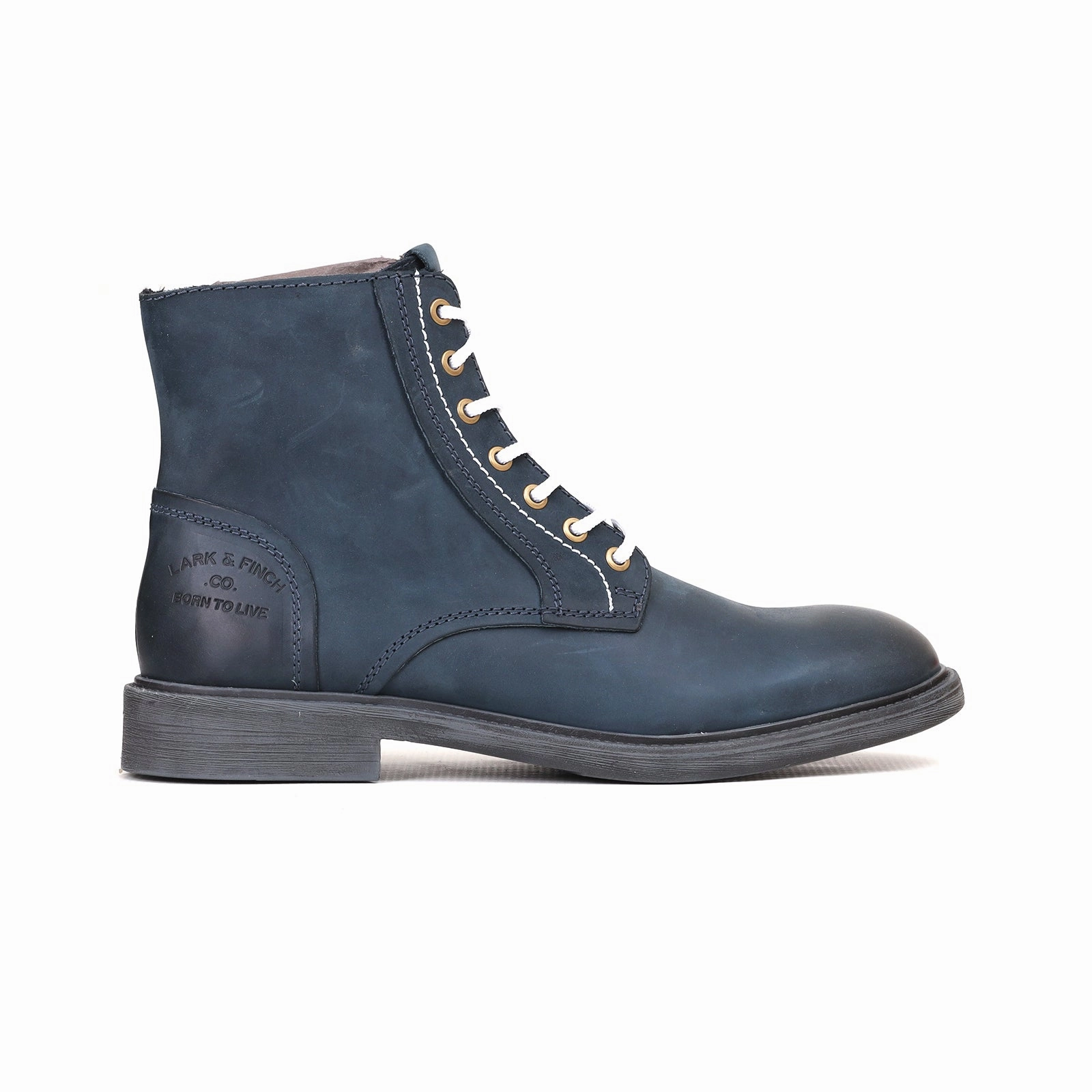 Designed For Fluidity Style To Move M-Lf-0200341- Lace-Up Leather Boots