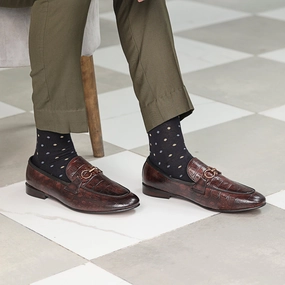 M-Mv-0200513- Formal Shoes Modern Pattern Subtle Style Gear