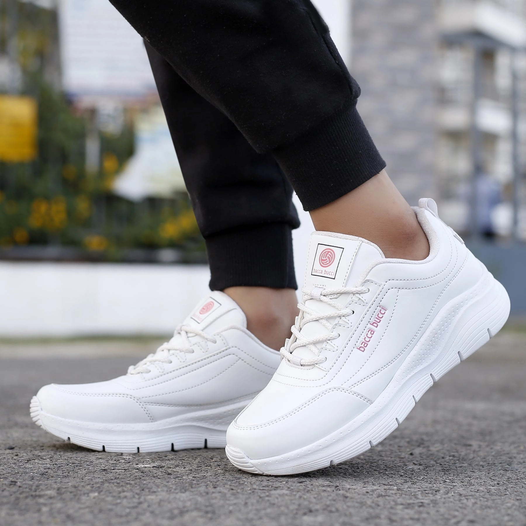 Bacca Bucci Afterburn Women Chunky Sneakers | Casual Fashion Lightweight Sole Platform Shoes Street Clarity