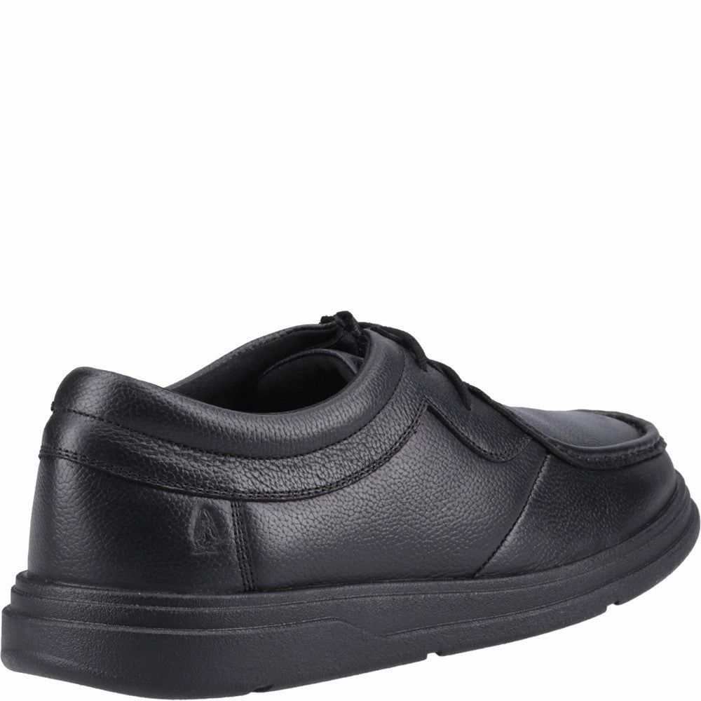 Hush Puppies Ronan Mocc Toe Xl Senior School Shoes Refined Minimalism
