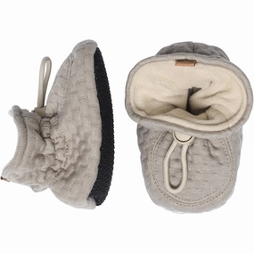 Essential Uniform Melton Textile Slippers Structure Beige Melange