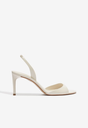 Scarlett Sling Mid Patent Sandal Style In Balance Active Ease